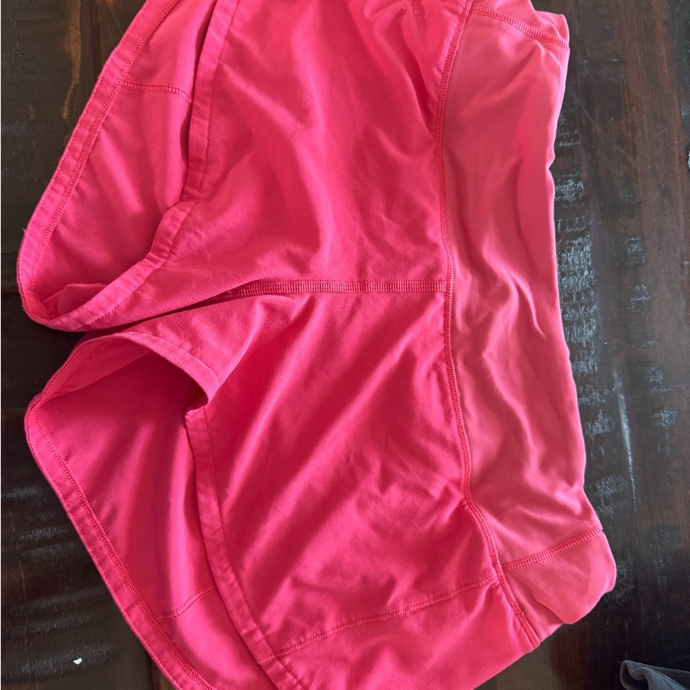 Lululemon Athletica Bright Pink Athletic Shorts